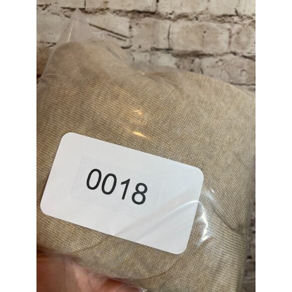 Land's End Sweater Womens Medium Beige Open Front Long Line Cardigan Neutral - Picture 10 of 13